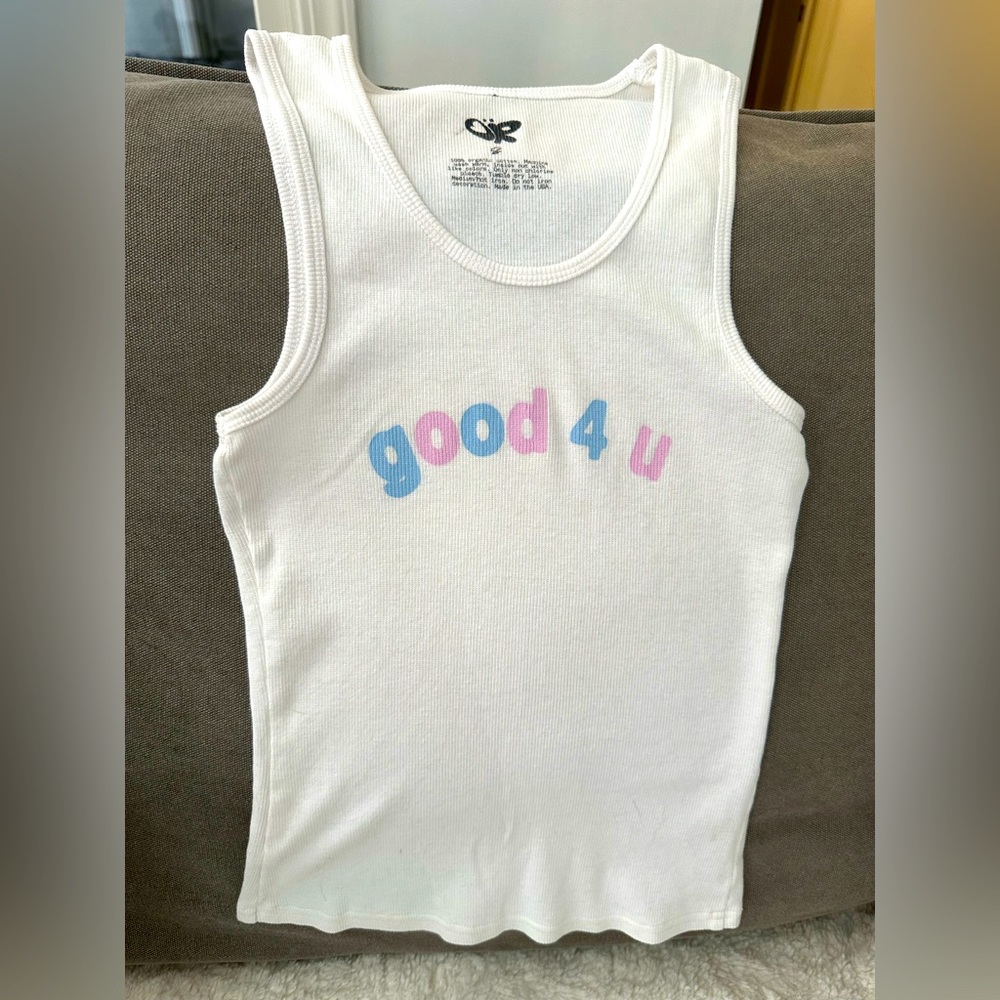 Official Olivia Rodrigo Good 4 U Tank size S